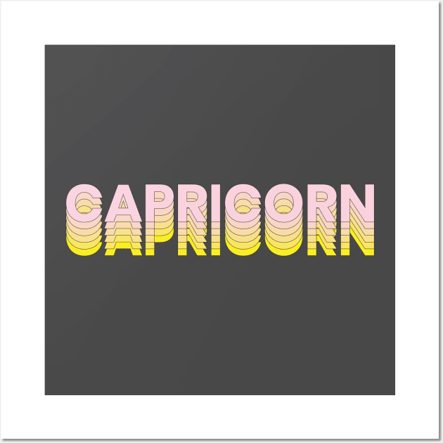 Capricorn Wall Art by gnomeapple